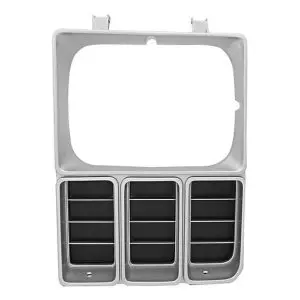 1981-1982 Chevrolet Pickup Headlamp Door Driver Side Black/Argent-DYNM1138U