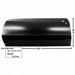 1981-1985 Chevy Monte Carlo Door Skin Driver Side (LH)