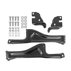 1981-1987 Chevrolet Pickup Bront Bumper Bracket Set 4 Pcs-DYN1109FC