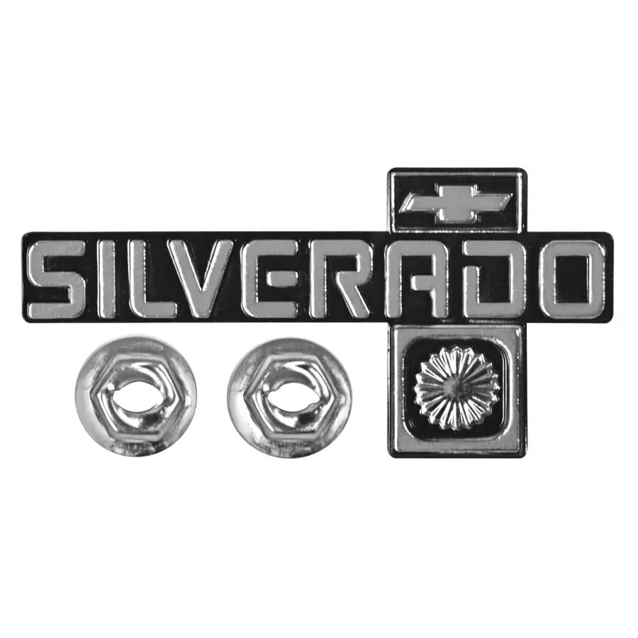 1981-1987 Chevrolet Pickup Emblem Dash Silverado