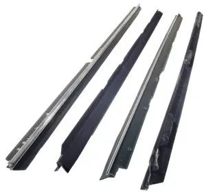 1981-1988 Chevrolet|Pontiac Grand Prix|Monte Carlo Window inner/outer Sweeper 4pc set-MMPWC7000-14