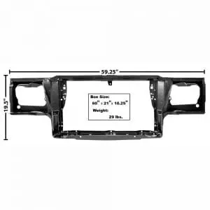 1981-1988 Chevy Monte Carlo Radiator Support