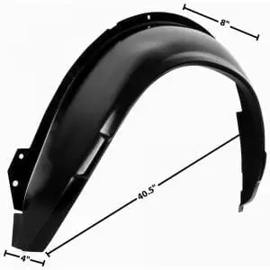 1981-1988 Chevy Monte Carlo Wheelhouse Outer Driver Side (LH)