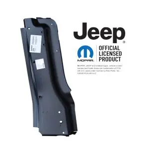 1981-1995 Jeep CJ7|YJ Wrangler Side Panel support Assembly Driver Side-0480-213