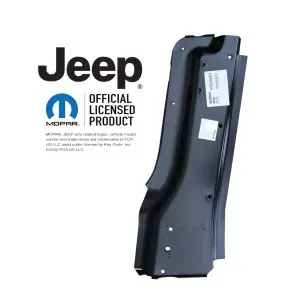 1981-1995 Jeep CJ7|YJ Wrangler Side Panel support Assembly Passenger Side-0480-214