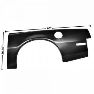 1982-1989 Pontiac Firebird Quarter Panel Skin Driver Side (LH)