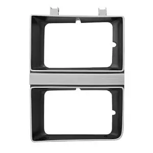 1983-1984 Chevrolet|Chevrolet Blazer|Pickup|Jimmy|Suburban Headlamp Door Driver Side Dark/Argent-DYNM1139N