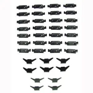 1983-1987 Honda Prelude Windshield Molding Clip 38 PC Kit-PCK-459-83