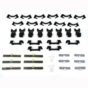 1983-1988 Toyota Tercel 39 PC Windshield Molding Clip Kit-PCK-448-83