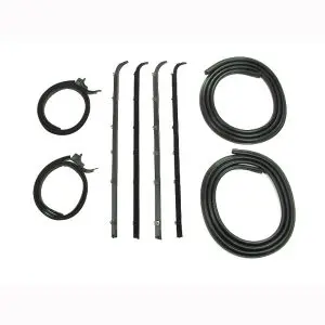 1983-1992 Ford Bronco|Ranger Door Weatherstrip Seal 8 PC Kit - Driver and Passenger-DK211083