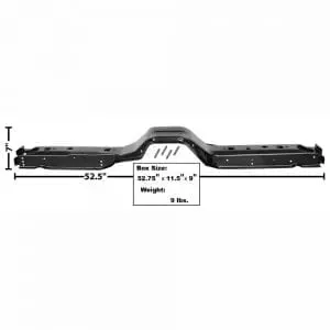 1983-1993 Ford Mustang Floor Cross Brace Front