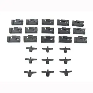 1983-1997 Volvo 740|760|940|960 24 PC Windshield Molding Clip Kit-PCK-457-83