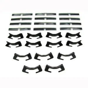1984-1988 Chevrolet|Toyota Nova|Corolla Windshield Molding Clip 25 PC Kit-PCK-467-84