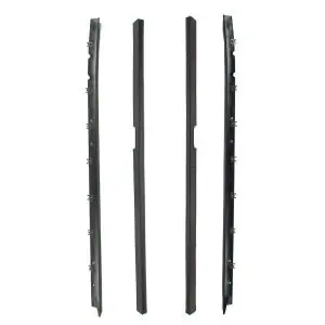 1984-1989 Chevrolet Corvette Beltline 4 PC Molding Kit - Driver and Passenger-WFK121084