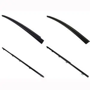 1984-1996 Jeep Cherokee Beltline Molding 4 PC Kit - Driver and Passenger-WFK611284