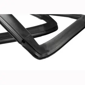1984-1996 Jeep Cherokee Quarter Window Weatherstrip Seal w/o Trim Groove - Passenger