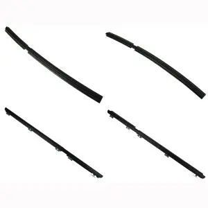 1984-1996 Jeep Cherokee|Wagoneer Beltline Molding 4 PC Kit - Driver and Passenger-WFK612084