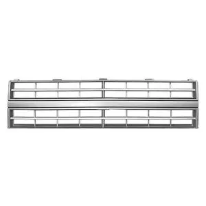 1985-1988 Chevrolet Pickup Grille Argent Single Light-DYNM1139G