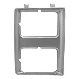 1985-1988 Chevrolet Pickup Headlamp Door Passenger Side Silver-DYNM1139R