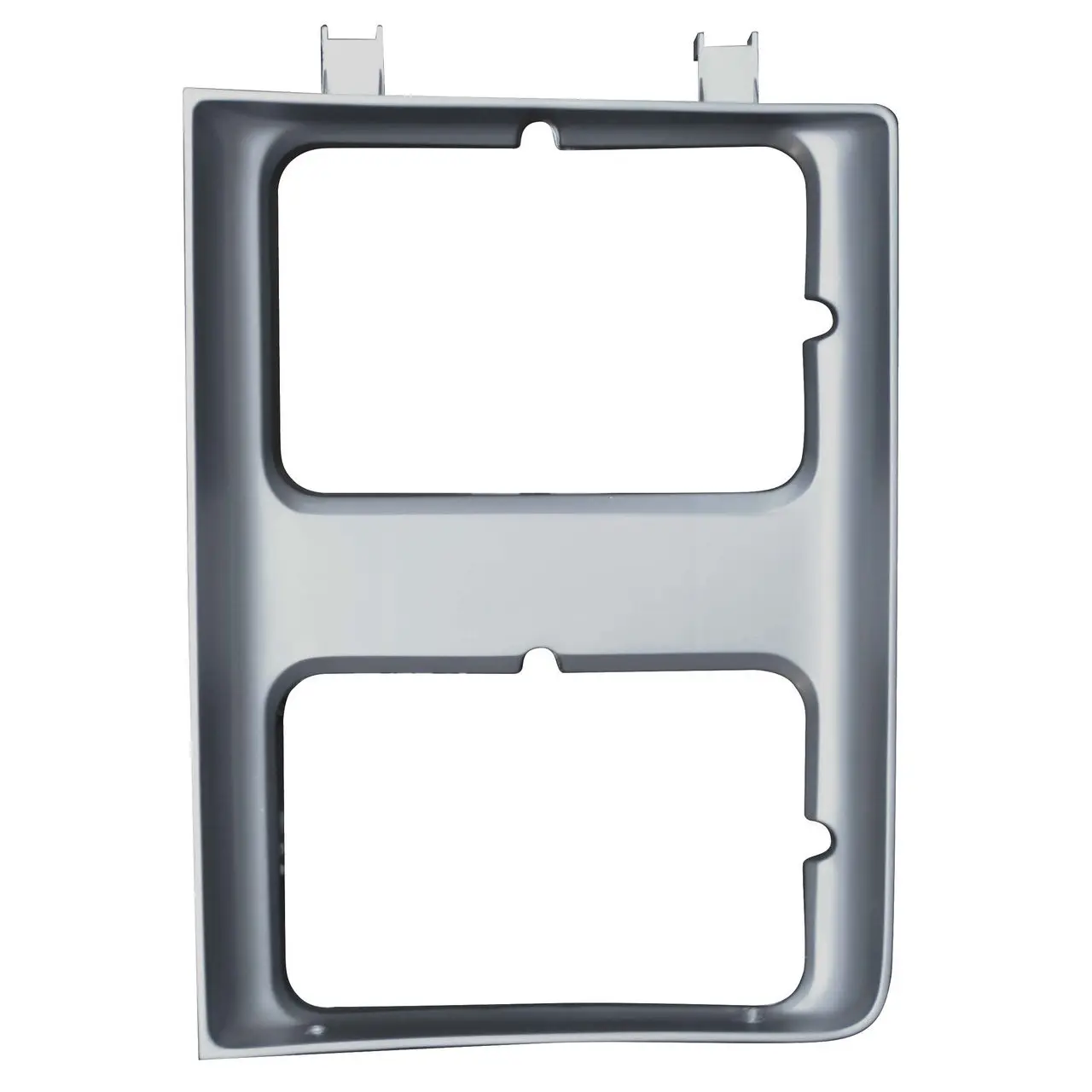 1985-1988 Chevrolet Pickup Headlight Bezel Silver for Dual Rect H/L