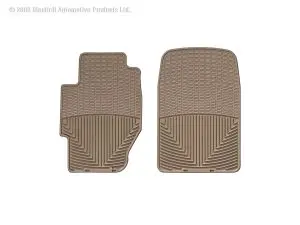 1985-2007 Honda| Acura Civic| Prelude| Integra| CRX| Accord| Vigor| Civic del Sol| TL| RL| CL| RSX WeatherTech Front All-Weather Floor Mats-Tan-W34TN-WT