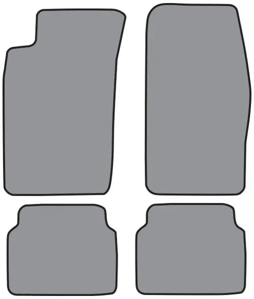 1986-1992 TOYOTA SUPRA FLOOR MAT 4PC-23592