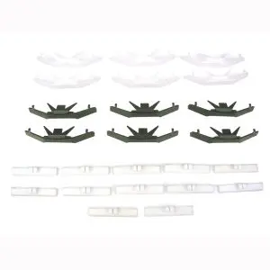 1986-1992 Toyota Supra 24 PC Windshield Molding Clip Kit-PCK-532-86