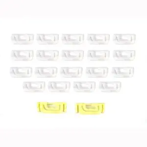 1987-1990 Mitsubishi Van Windshield Molding Clip 21 PC Kit-PCK-563-87