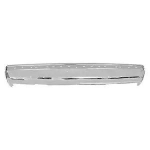 1987-1991 Ford Bronco Bumper Front Chrome W/Holes-DYN3009D