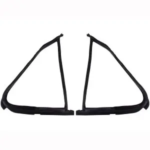 1987-1991 Ford Bronco|F-Series Pickup Truck Vent Glass Weatherstrip Seal 2 PC Kit - Driver and Passenger-VWK211087