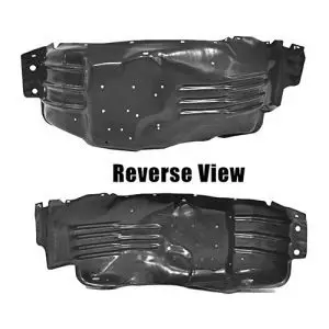 1987-1998 Ford F-Series Pickup Fender Liner Passenger Side Plastic-DYN3087D