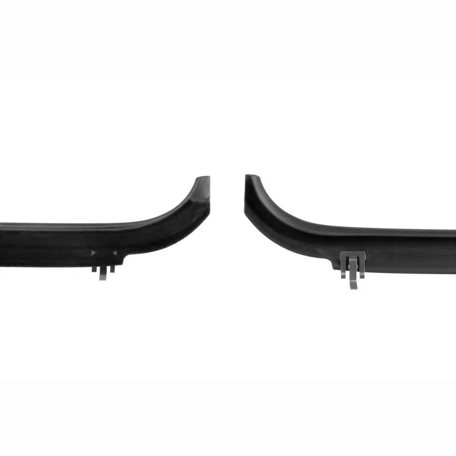 1987-1998 Ford F-Series Pickup Truck Inner Beltline Molding Kit- Rear Driver and Passenger Pair