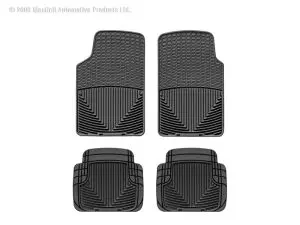 1987-2014 Audi| Ford| Infiniti| Jaguar| Jeep| Saab| Toyota| Volvo S4| GT| Thunderbird| FX35| FX45| G35| X-Type| Wrangler| 9-2X| FJ| C70 WeatherTech Front and Rear All-Weather Floor Mats-Black-W3-W50-WT