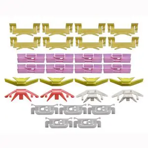 1990-1993 Honda Accord Windshield Molding Clip 29 PC Kit-PCK-641-90