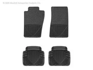 1991-2005 Ford| Mercury Explorer| Mountaineer| Explorer Sport| Explorer Sport Trac WeatherTech Front and Rear All-Weather Floor Mats-Black-W11-W50-WT