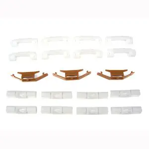 1992-2000 Mitsubishi Montero Windshield Molding Clip 19 PC Kit-PCK-711-92