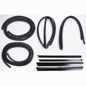 1992-2002 Chevrolet|GMC Suburban|C/K Pickup Truck|Yukon Door Weatherstrip Seal 8 PC Kit - Driver and Passenger-DK112092