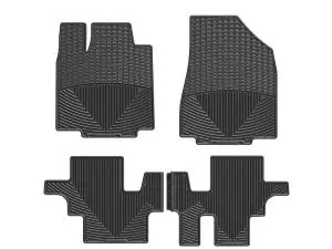 1992-2014 Subaru| Saab SVX| Impreza| 9-2X| Legacy| Outback| B9 Tribeca| Tribeca WeatherTech Front and Rear All-Weather Floor Mats-Black-W52-W50-WT