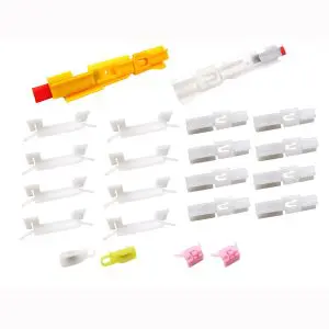 1995-1999 Subaru Legacy 22 PC Windshield Molding Clip Kit-PCK-783-95