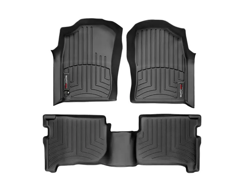 1996-2002 Toyota 4Runner WeatherTech Front and Rear Floorliners-Black-44123-1-2-WT