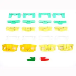 1997-1999 Acura CL 22 PC Windshield Molding Clip Kit-PCK-2008-97