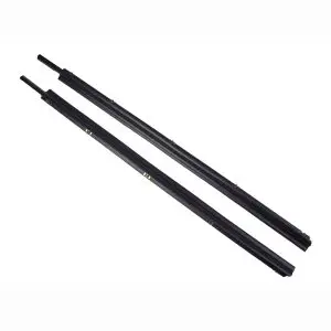 1997-2006 Jeep Wrangler Outer Beltline Molding Kit - Driver and Passenger Pair-WFP611097
