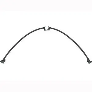 1998-2002 Dodge Ram Vertical Rear Door Door Weatherstrip Seal 2 PC Kit - Driver and Passenger-DWP312098