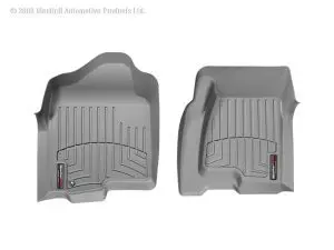1999-2007 Chevrolet| GMC| Cadillac Silverado| | Sierra| Suburban| Tahoe| Yukon| Escalade| Avalanche WeatherTech Front Floorliner-Grey-460031-WT