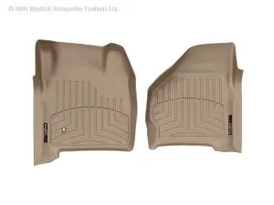 1999-2007 Ford F-250| F-250 Super Duty| F-350 Super Duty| F-450 Super Duty| F-550 Super Duty| Excursion WeatherTech Front Floorliner-Tan-450021-WT