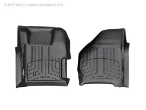 1999-2007 Ford F-250| F-250 Super Duty| F-350 Super Duty WeatherTech Front Floorliner-Black-441251-WT
