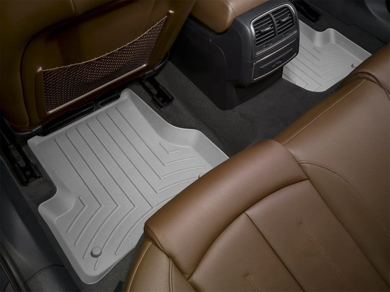 1999-2010 Ford F-250| F-250 Super Duty| F-350 Super Duty WeatherTech Rear Floorliner-Grey - Image 2