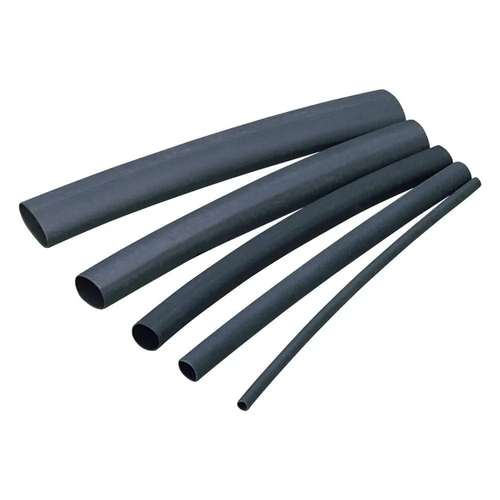 2-to-1 Heat Shrink Tube 4Ga 25.ft Roll Black - PK 1-ES04294