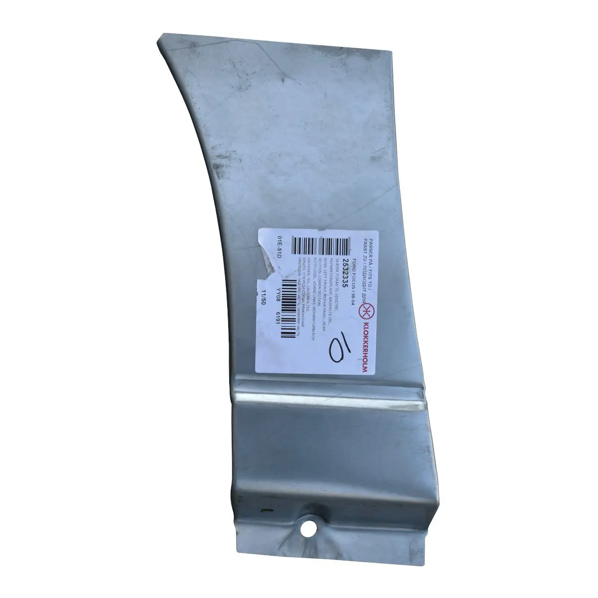 2000-2007 Ford Focus Lower Rear Section Front Fender Driver Side-25-32-33-5