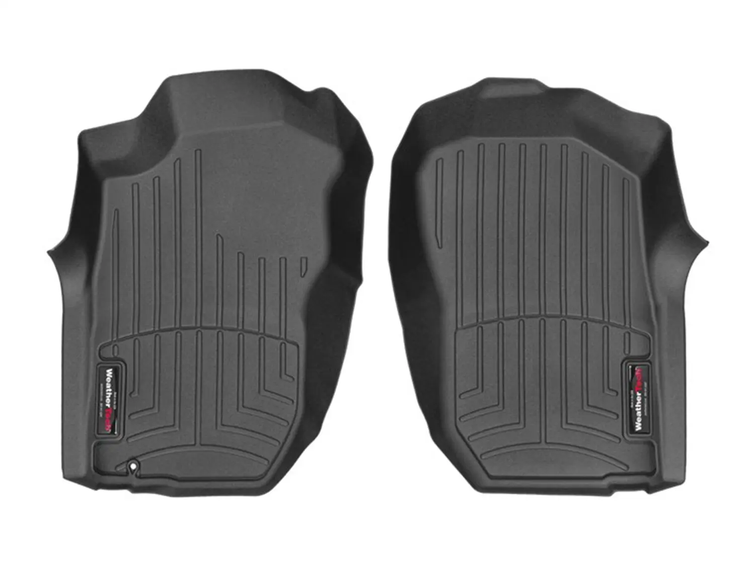 2001-2004 Toyota Tacoma WeatherTech Front Floorliner-Black-4412121-WT